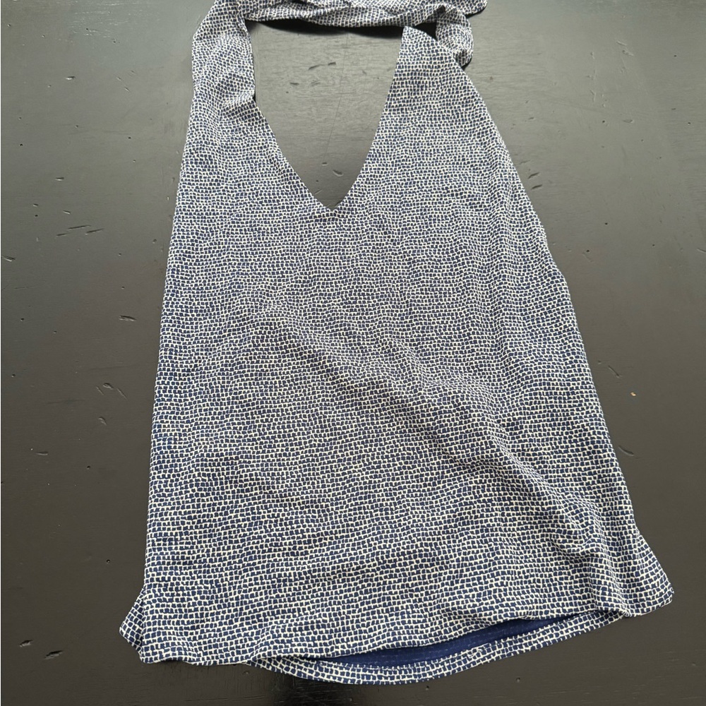 Women's Blue Patterned Camisole